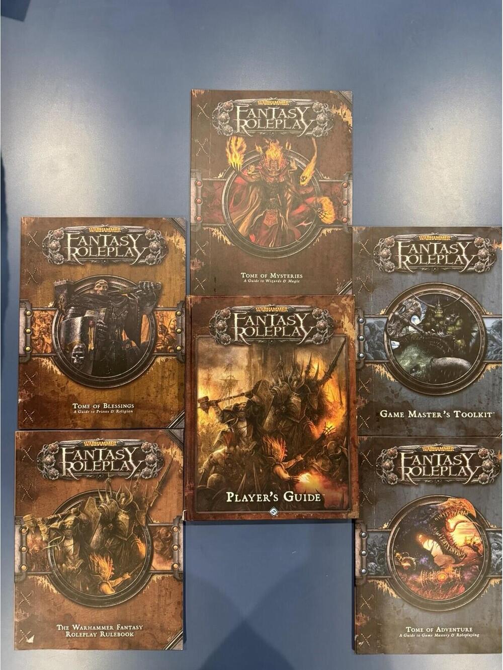 Warhammer Fantasy Role-Play 3rd Edition Lot Of 6 Books Hardback & Softcover